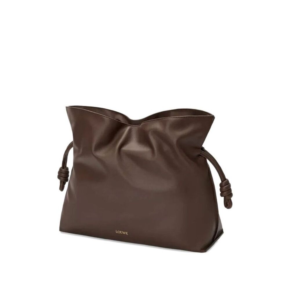Loewe Women Flamenco Large Leather Clutch - Picture 4 of 5